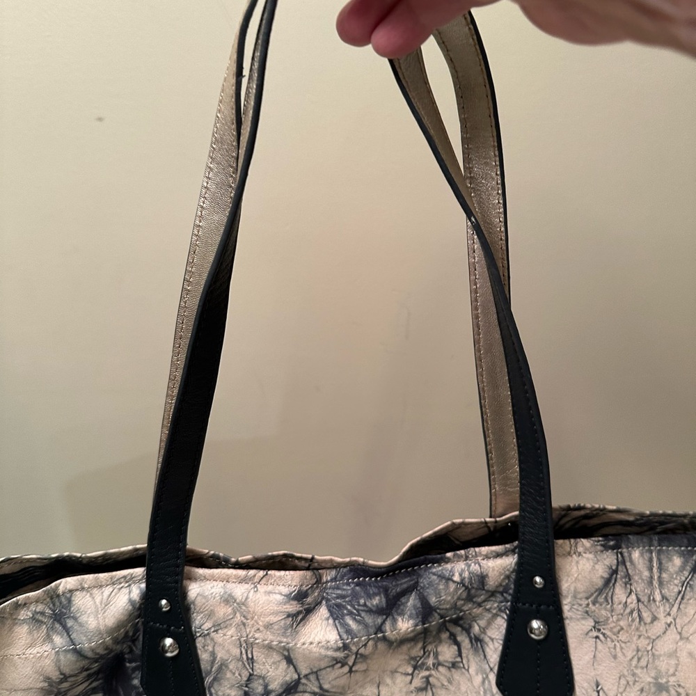 Cynthia Vincent large canvas like material shoulder bag . See photos for color. - Picture 6 of 6